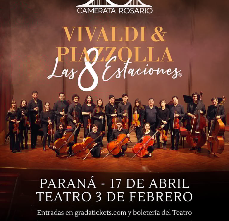 Camerata Rosario en Paraná 2026