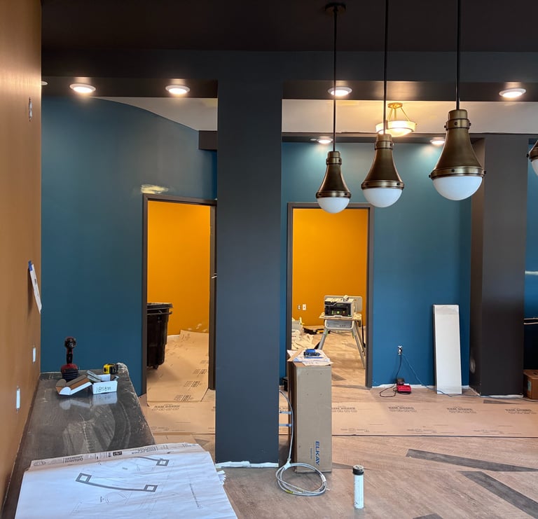 Partially finished image of Edge Optics Loveland location