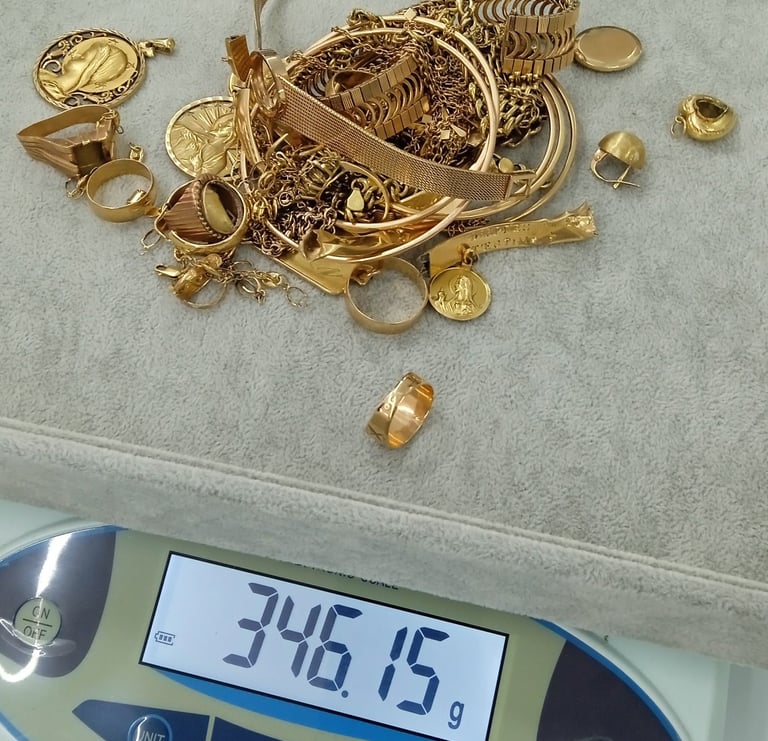 compro oro a peso - oro 18k