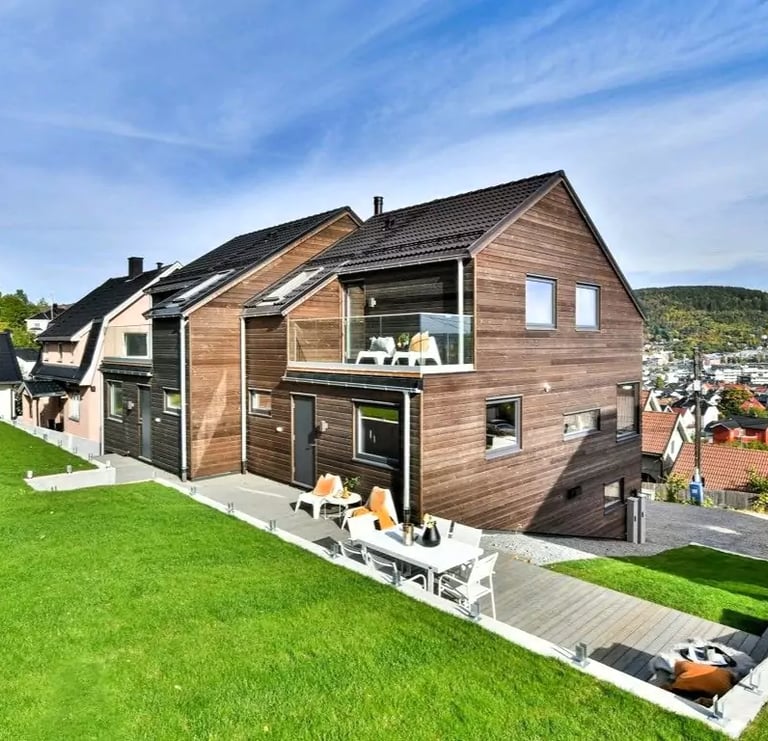 Wooden houses