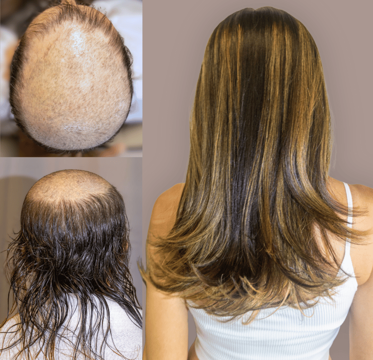Protesi Capillari | Prima e Dopo | Donna | Alopecia
