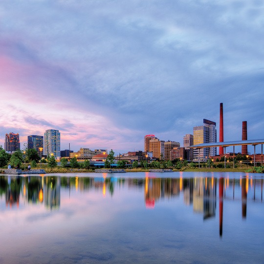 Birmingham, AL commercial landscape photo