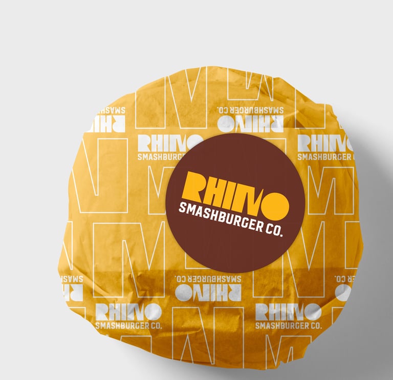 Rhino Smashburger Co. Identity Branding Collateral