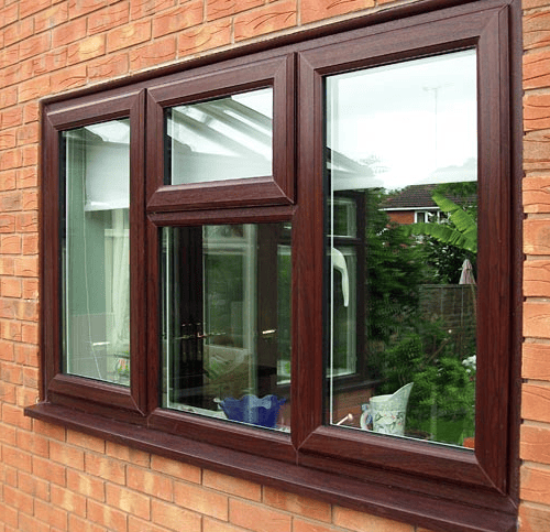 Modern UPVC window and door systems known for durability, energy efficiency, and sleek design in con