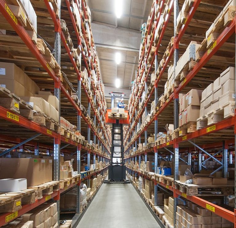 Very Narrow Aisle Racking