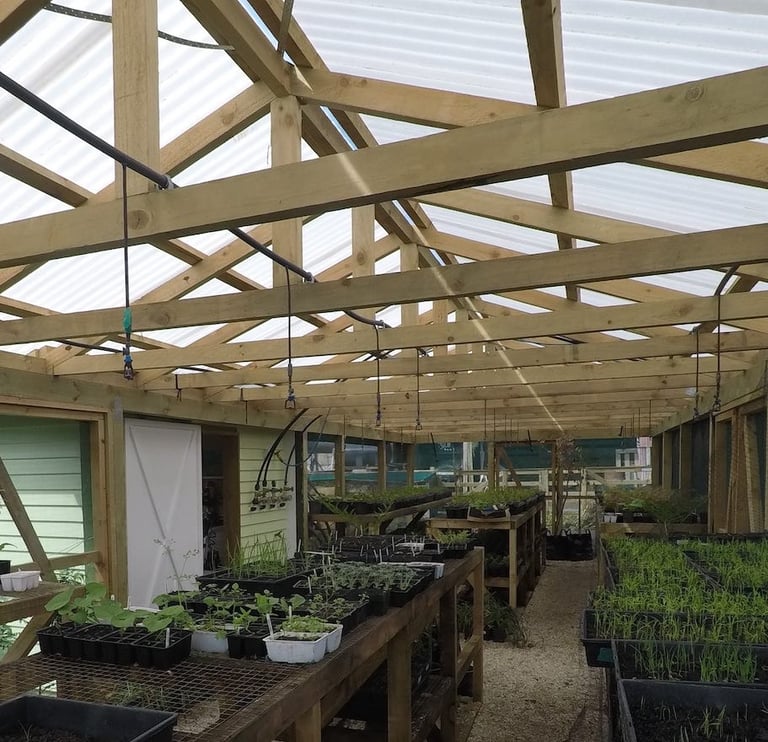 Greenhouse construction CHR Builders