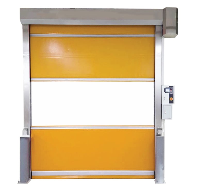 Industrial High Speed PVC Door/Shutter Available In Pakistan by zamtas pakistan