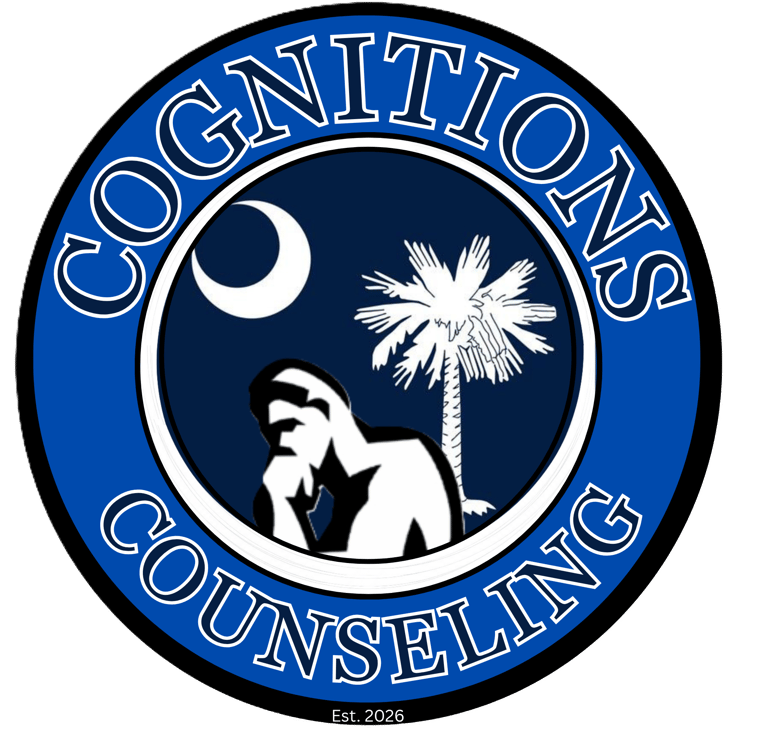 Lofo of Cognitions Counseling in Fort Mill, SC. Evening Therapy for Trauma, Anxiety, and Grief &Loss