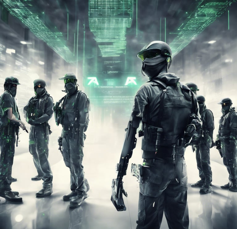 Matrix movie still