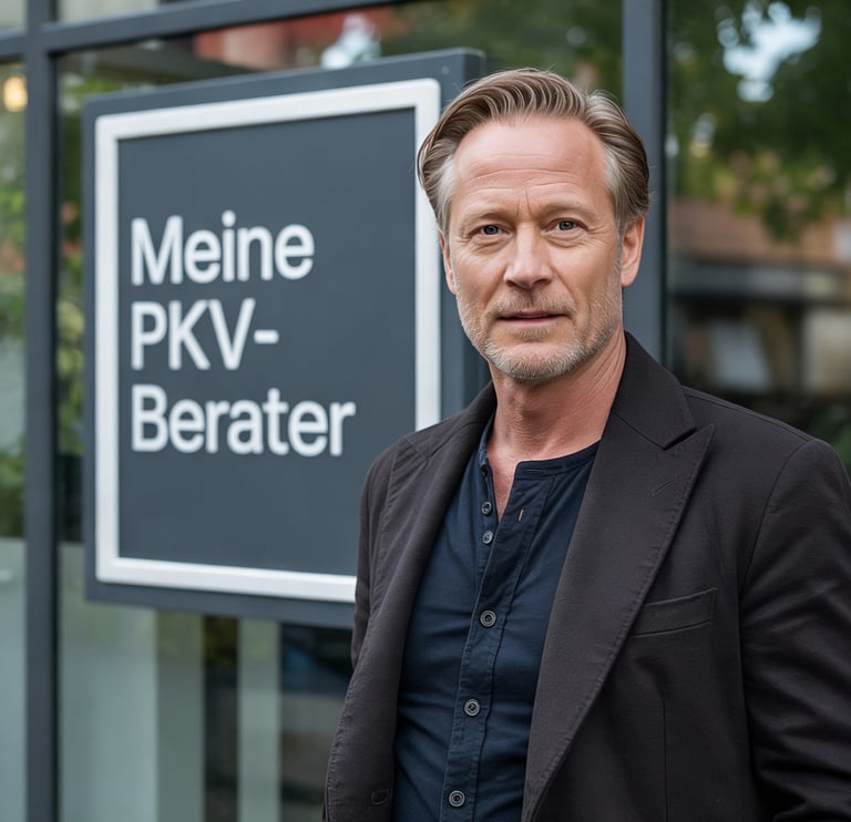 a man in a suit and a black shirt