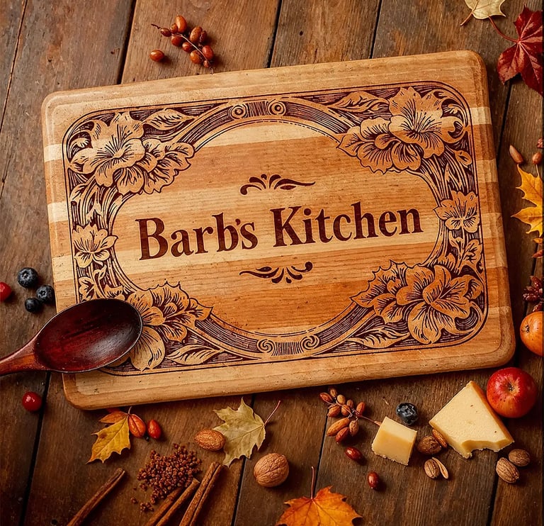 custom cutting board design