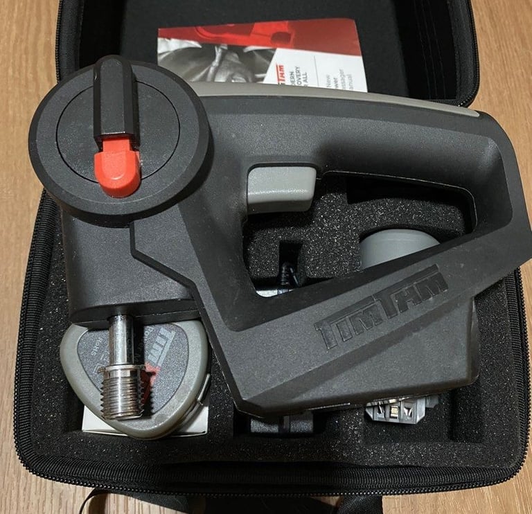Effective deep tissue massage gun for muscle relief.