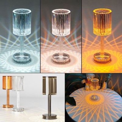 Crystal Table Lamp Decoration Diamond Romantic Warm Nigh Light LED
