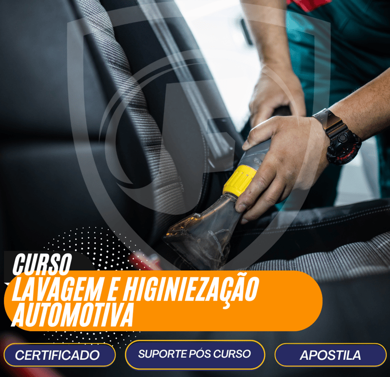 Curso de Higienização e Lavagem Automotiva