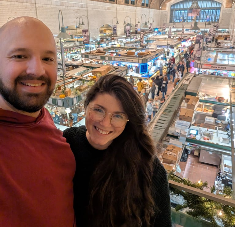 dave and michele exploring Ohio together