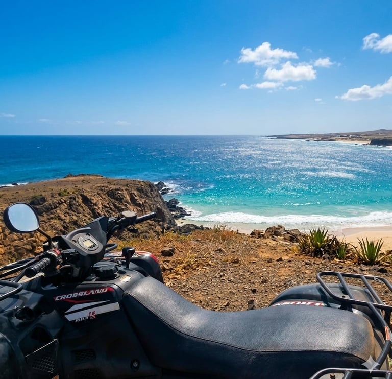 Location de Quad à l'Île de Maio : Votre Aventure Tout-Terrain au Cap-Vert