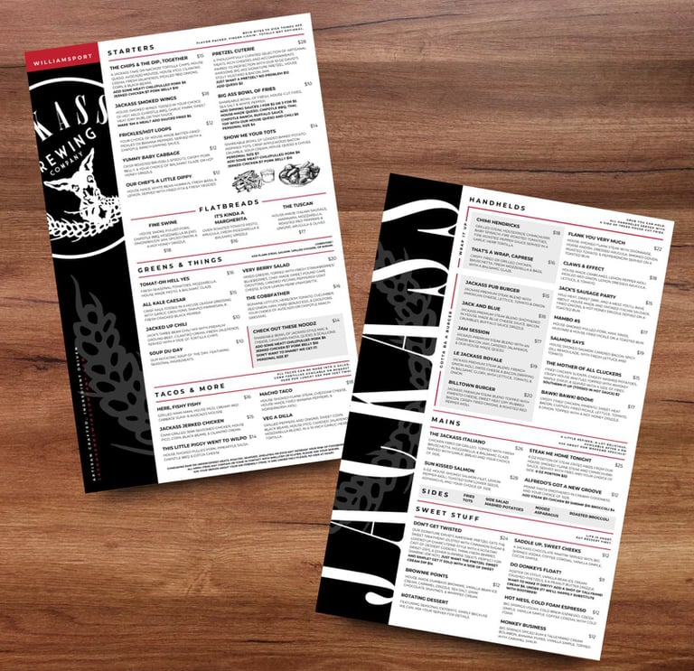 Jackass Brewing Company Portfolio