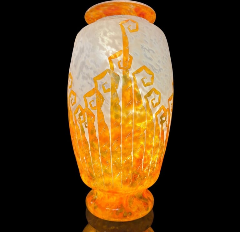 Grand vase Eucalyptus Le verre Français