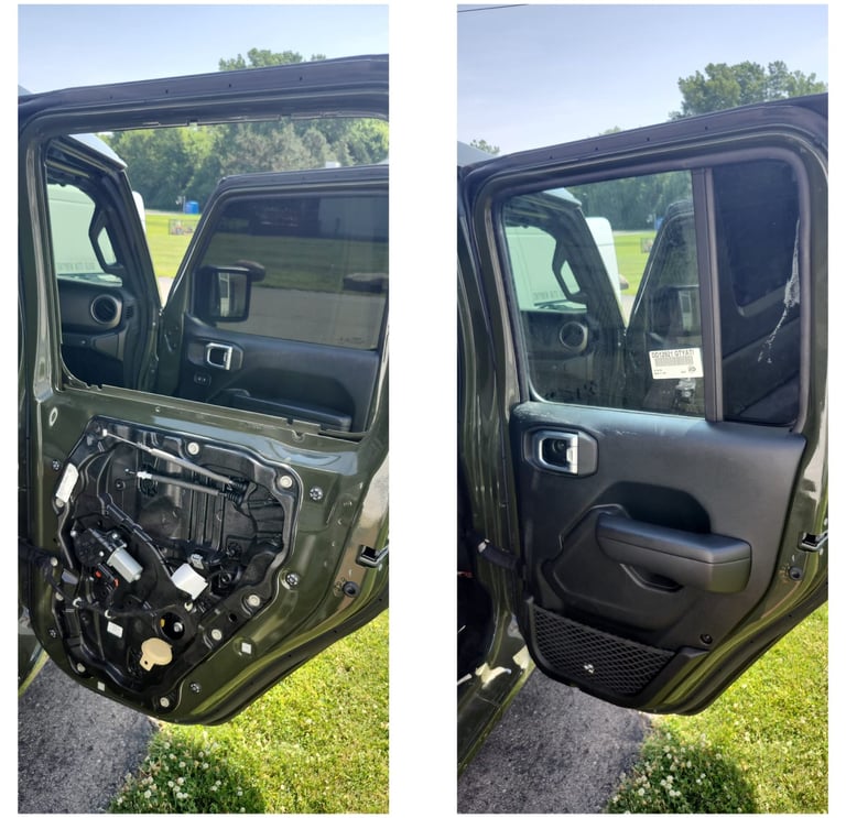 auto glass door replacement