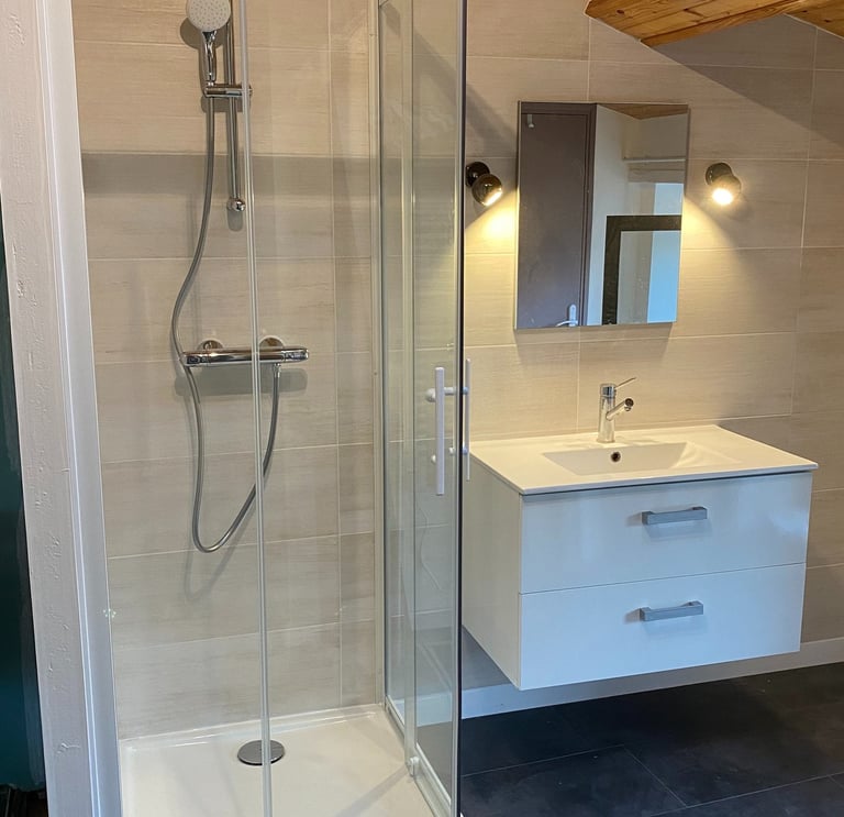 salle de bain après travaux