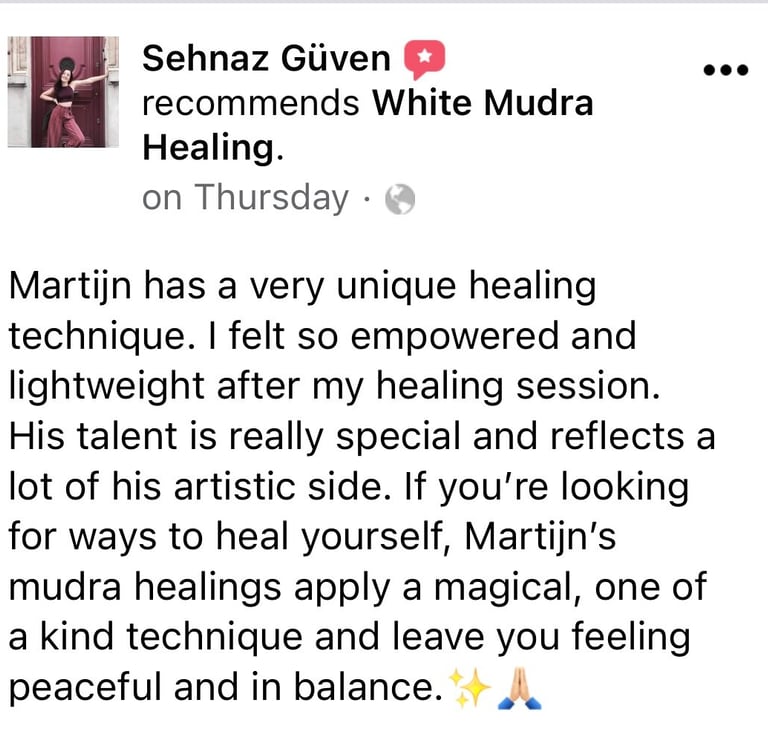Testimonial Sehnaz | White Mudra Psychology