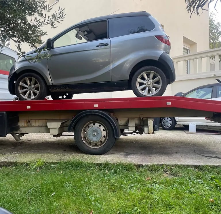 Rachat voiture sans permis en panne ou non roulante avec enlèvement à domicile