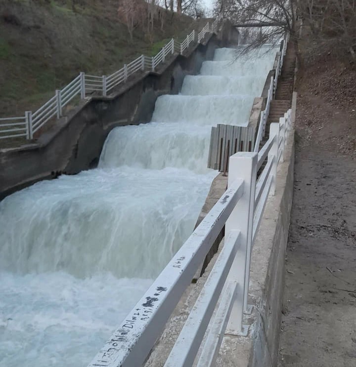 Водопад в Ташкенте