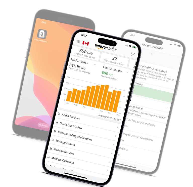 Amazon Seller Application Amazon Health