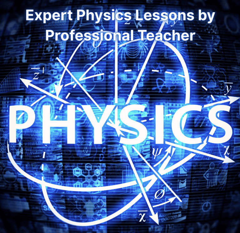 it is an Expert Physics Lessons by Professional Teacher for IGCSE and A Levels Online