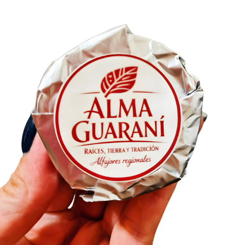 Alfajor regional de yerba mate en Iguazú