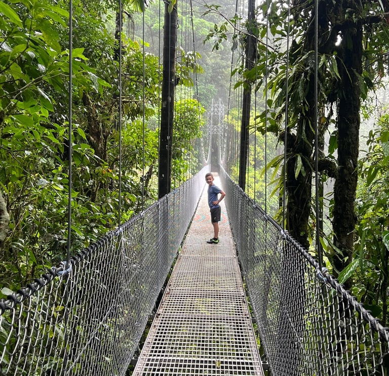 La Fortuna: Místico Arenal Hanging Bridges