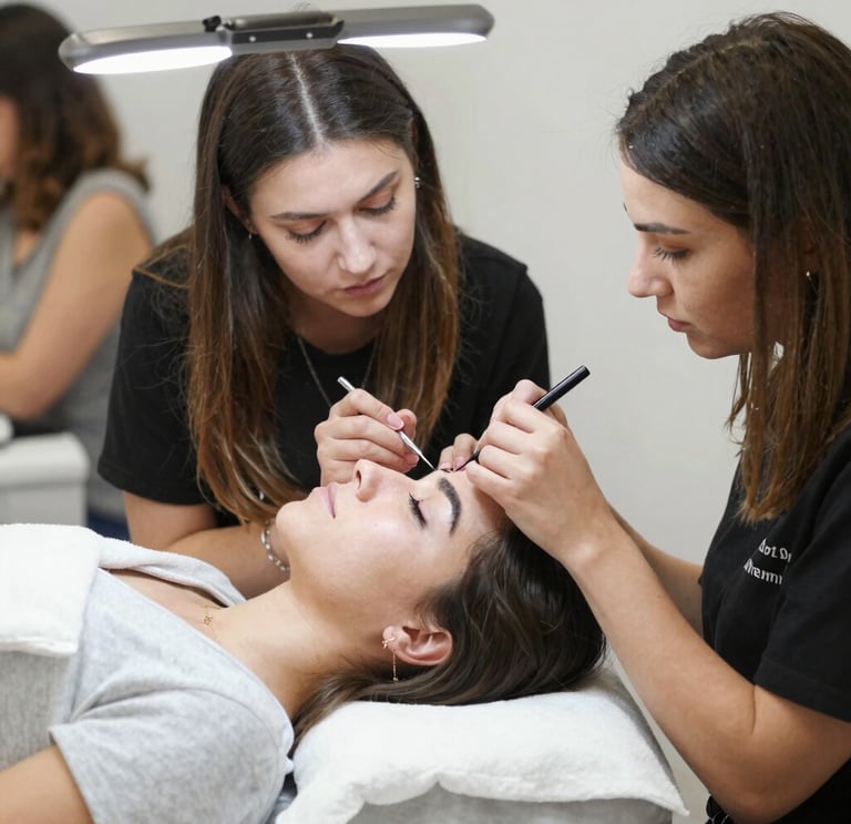 a close up of the word beauty on a piece of paper