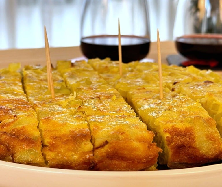 Tortilla di patate al forno