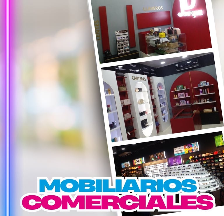 Fabricación de Mobiliarios comerciales