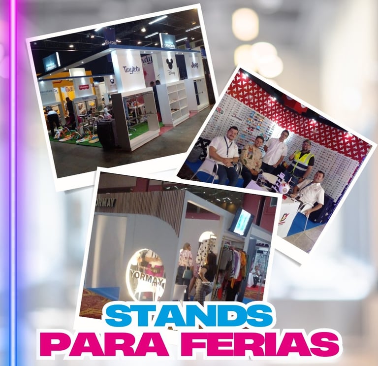 Fabricación de stands para ferias