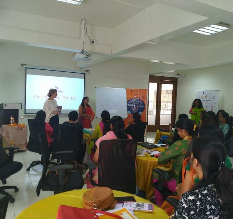 With Suvarna Tapkir, India