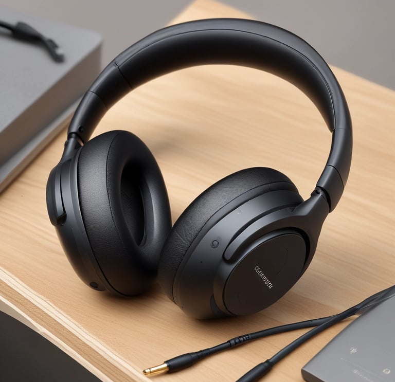 Soundcore by Anker Q20i Hybrid Active Noise Cancelling Headphones, Wireless Over-Ear Bluetooth