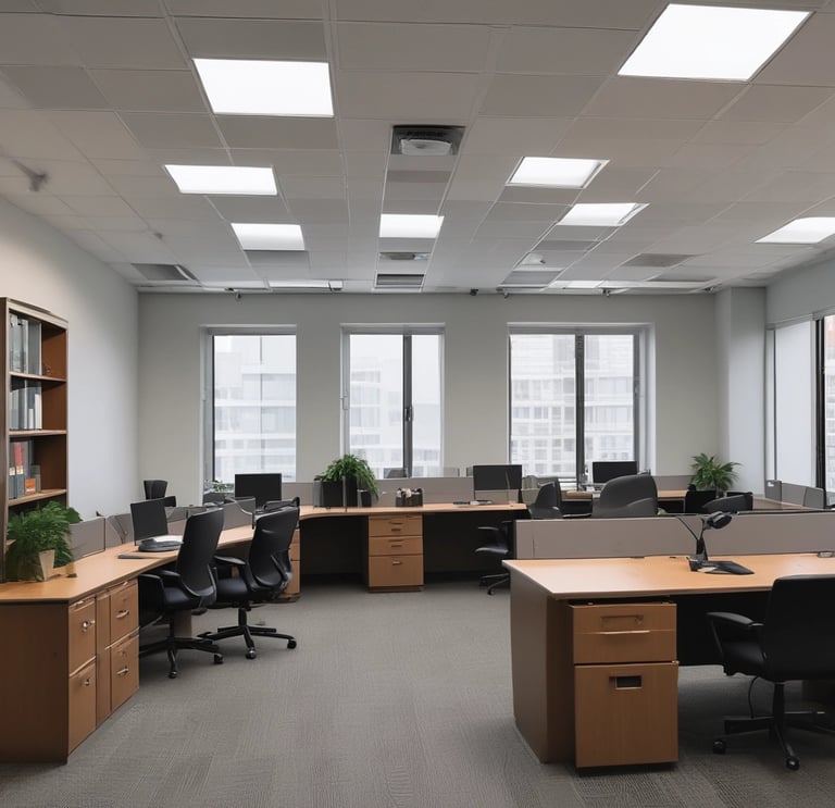 Bright living room with modern inventory