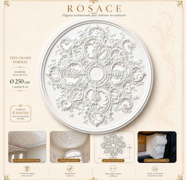 Grande Rosace 250 cm !!