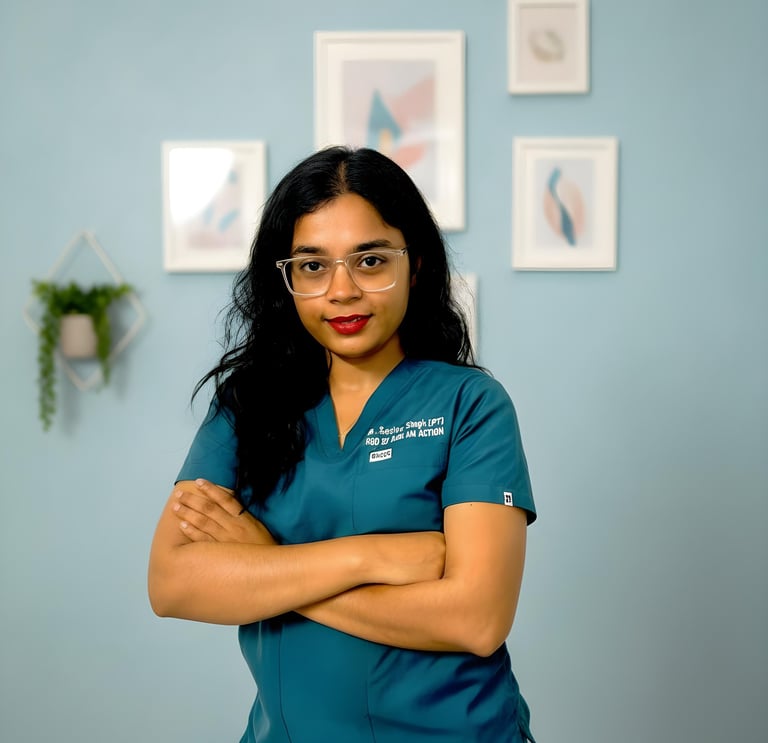 Dr. Savita Singh – Chief Physiotherapist, Add An Action Clinic Delhi