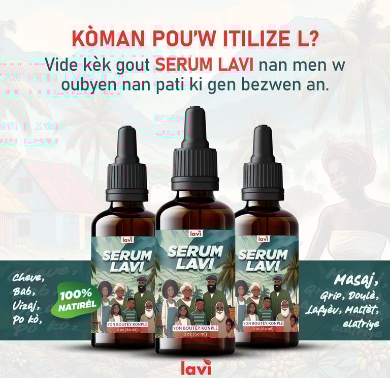Kòman pouw itilize serum lavi an