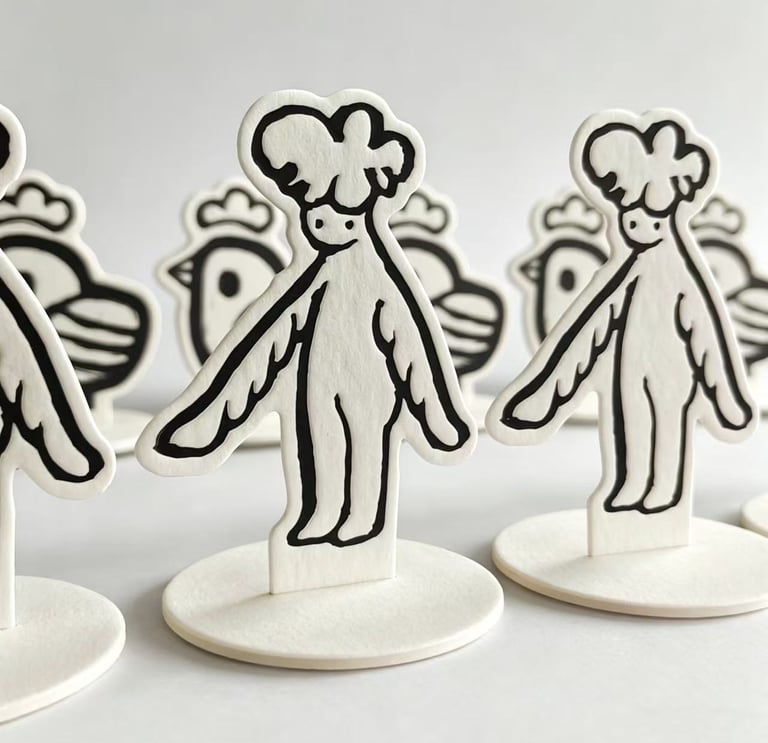 cartel de papel personalizado