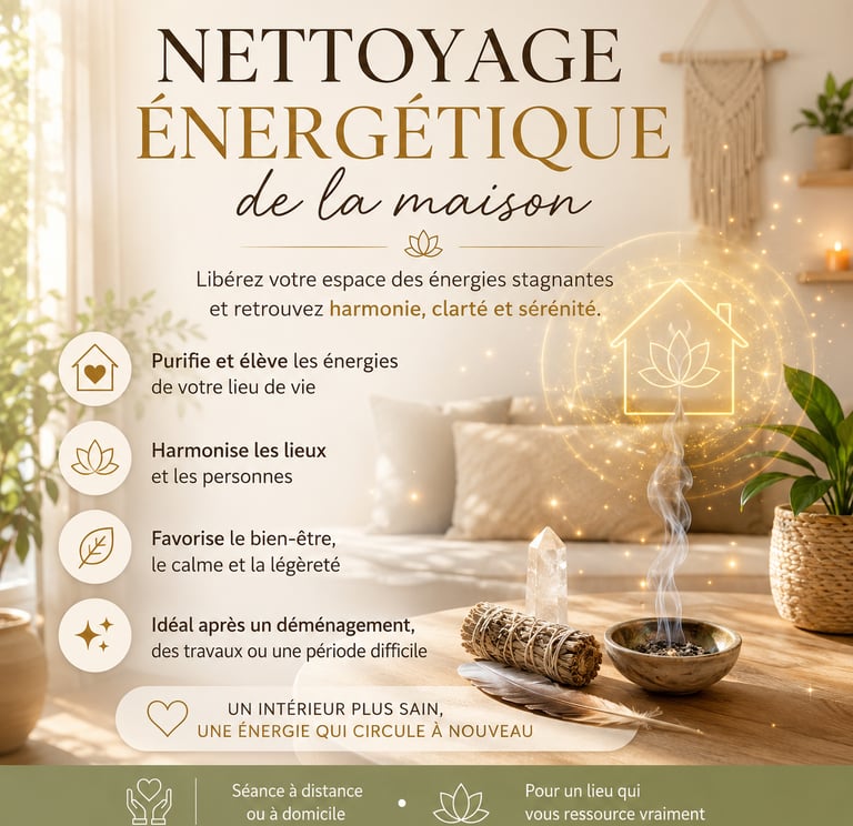 nettoyage énergétique maison Avignon