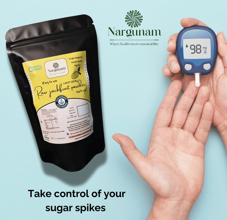 Nargunam- raw jackfruit powder and diabetes management
