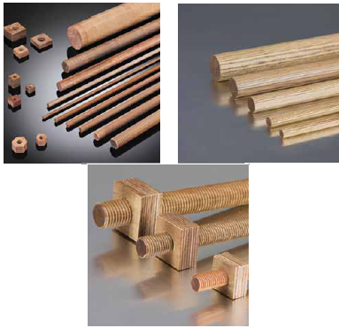Threaded rods and nuts used as insulation components in Transformers