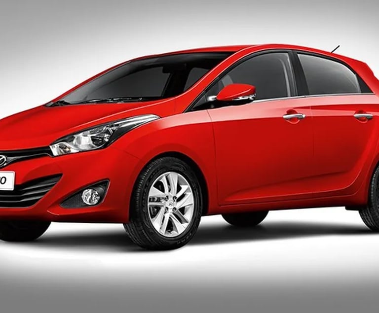 Hyndai HB 20 2024 vermelho