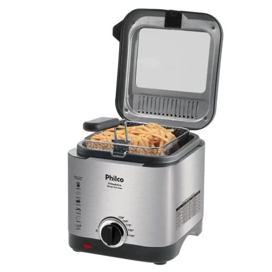 Fritadeira Philco Deep Fry 1.8L Inox 127V