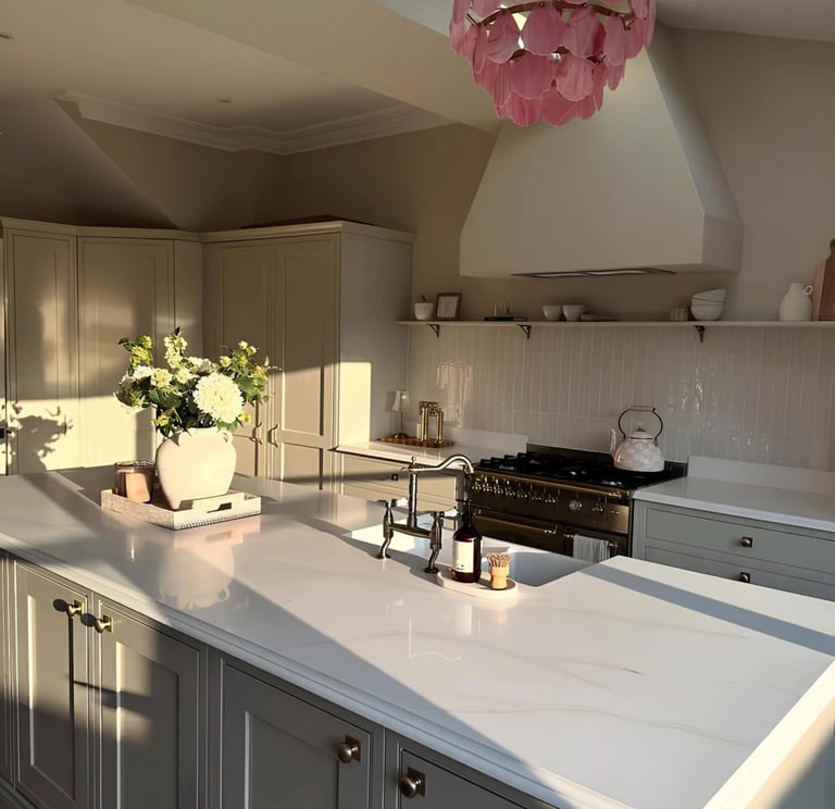 Quartz kitchen worktops in Newcastle upon Tyne