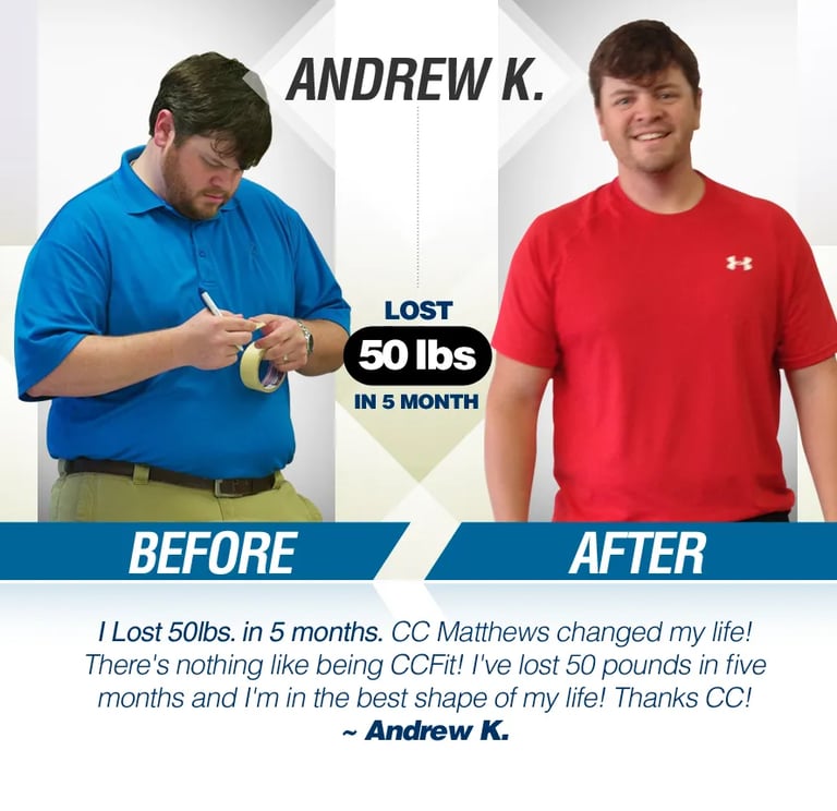 middle aged man fitness transformation