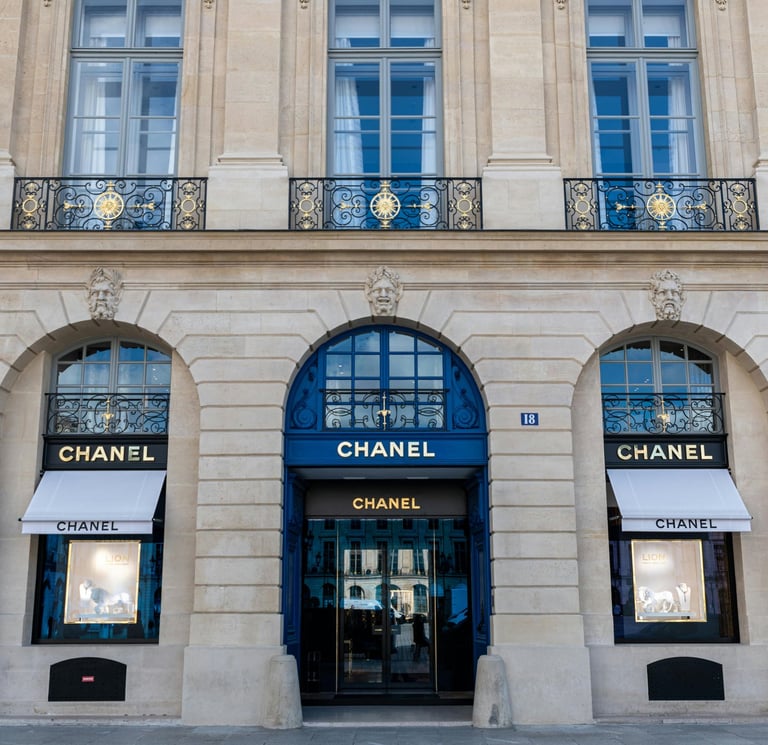 Chanel store in Paris